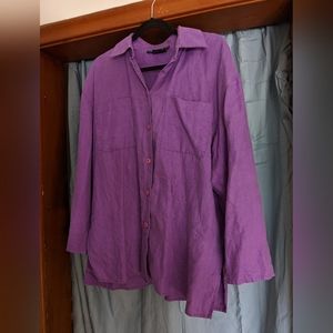 Breezy Linen Button-Up